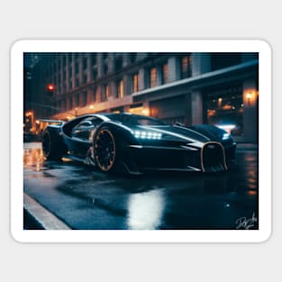 Bugatti Concept hypercar Sticker